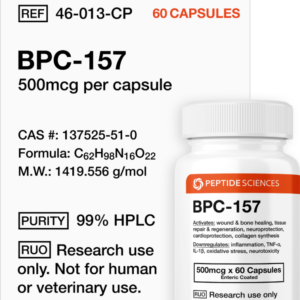 BPC 157 500mcg (60 Capsules) Kopen