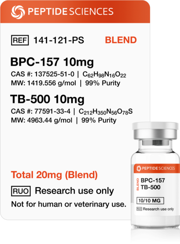 BPC-157, TB-500 20mg (Blend) Kopen